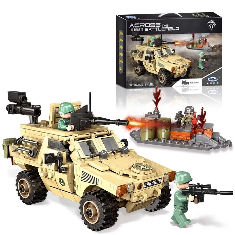 

Star Fort Building Block Originality Military Pass Through Battlefield Series Ac130 In The Air Gunboat Xb06024