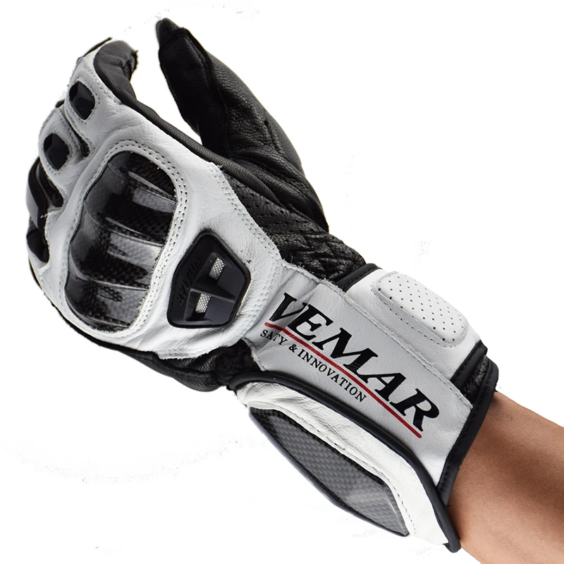 Дышащие кожаные мотоциклетные внедорожные велосипедные Luvas Moto Motocicleta Guante зимнее Защитное снаряжение для мотокросса перчатки для верховой езды