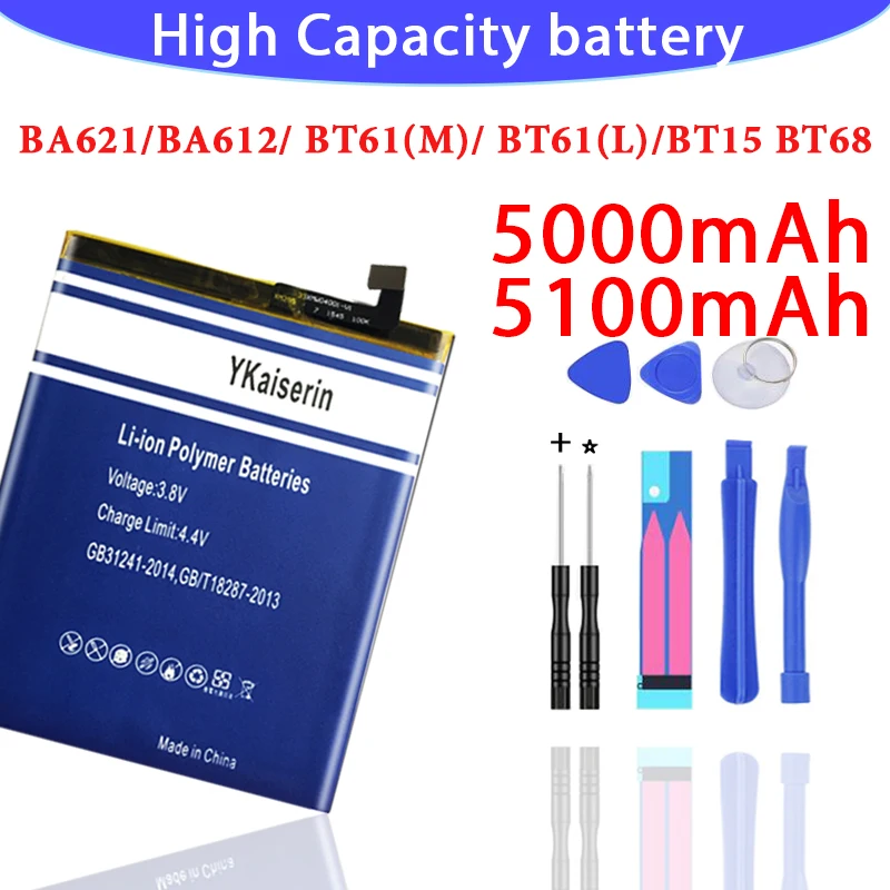 Аккумулятор BA621/ BA612/ BA611/ BT61 для Meizu Note 5 M3 M5 Note/M5 5S M5s L681H M681H M612Q M612M|Аккумуляторы