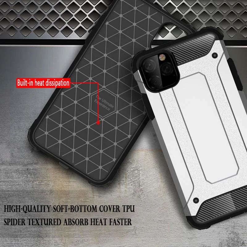 XSDTS чехол для iPhone 11 Pro X XR XS Max 7 8 6 Plus 6S 5 5S SE Armor противоударный Гибридный Жесткий ПК