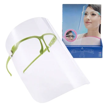 

Universal Safety Cover Unisex Reusable Mask Cooking Anti-Oil Splash Clear Face Cover Mask Cycling Outdoor Masks