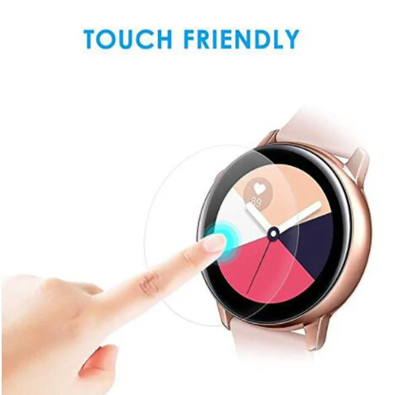 Гидрогелевая мягкая защитная пленка для смарт часов Samsung Galaxy Watch Active 2 40 мм/44