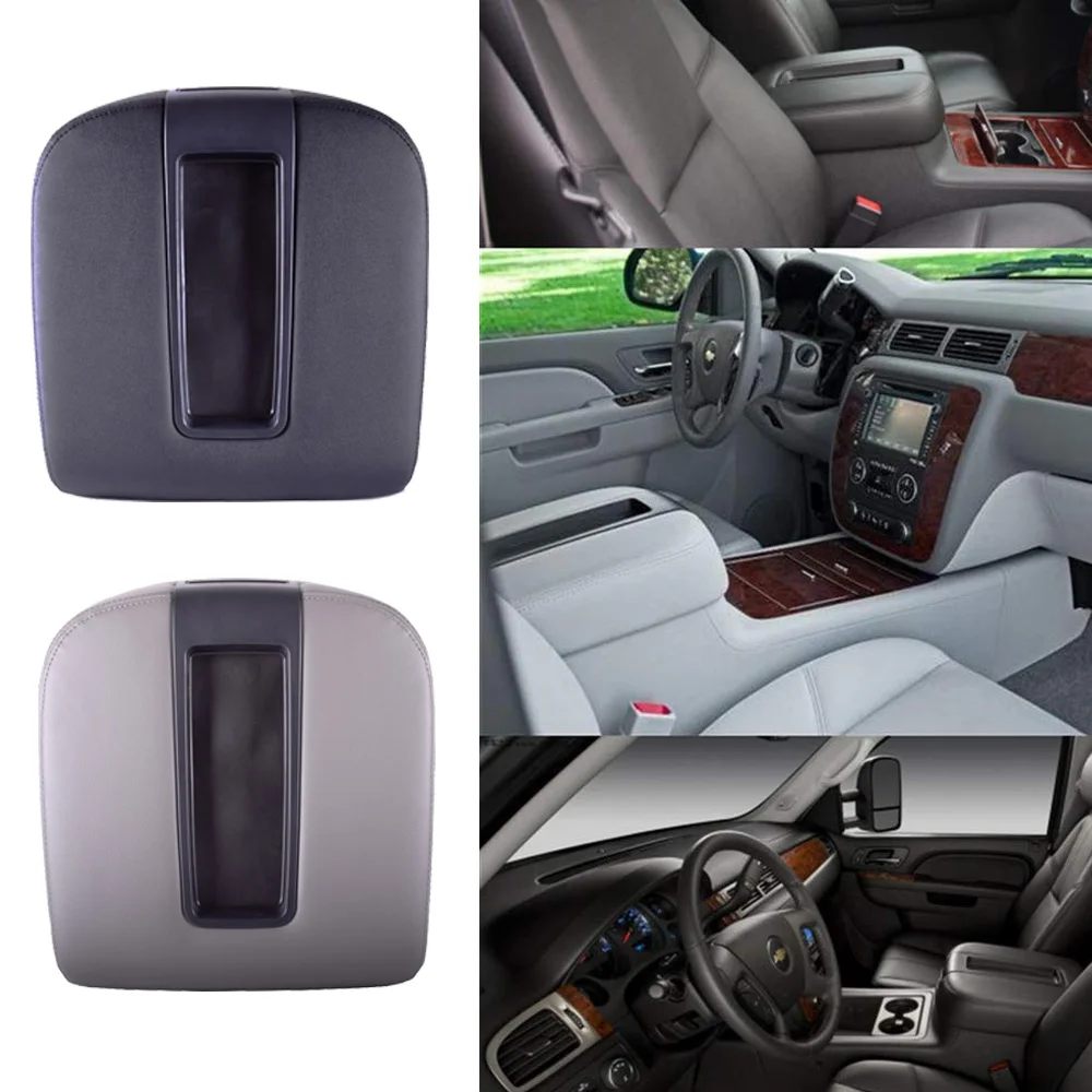 

Center Console Lid Armrest Cover Kit for 2007-2014 Chevy Avalanche Silverado Chevrolet Suburban Tahoe GMC Sierra Yukon XL LT Z7