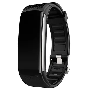 

C6T smart bracelet watch TPU Information push Sleep monitoring Exercise pedometer Measuring body temperature