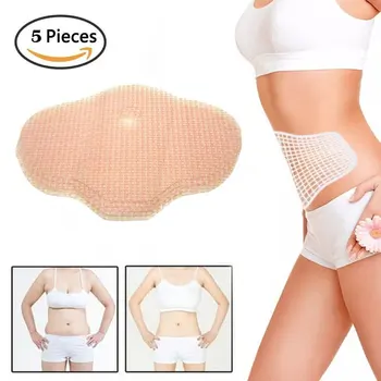 

5 Pcs Korea Women Cosmetics Slimming Wonder Patch Belly Wing Abdomen Treatment Weight Loss Fat burning