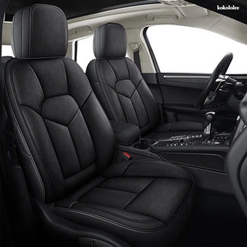 

kokololee Custom Leather car seat cover For CHANGAN CS35 CS75 CS15 CS95 CS55 Benben EV MINI LOVE Yuexiang V3 V5 V7 CX20 car seat