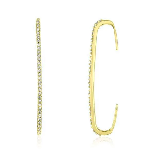 Altruist 925 Sterling Silver Single Earbar Earcuff Non pierced Earrings Ear Cuff Ear Bars For Women Colorful CZ Jewelry - Окраска металла: Single 1pcs