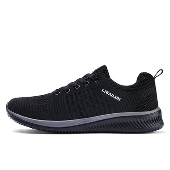 

New Style Fly Woven Breathable Korean-style Students Casual Shoes Men Outdoor Sports Running Shoes Casual Sneakers Wear-resistan
