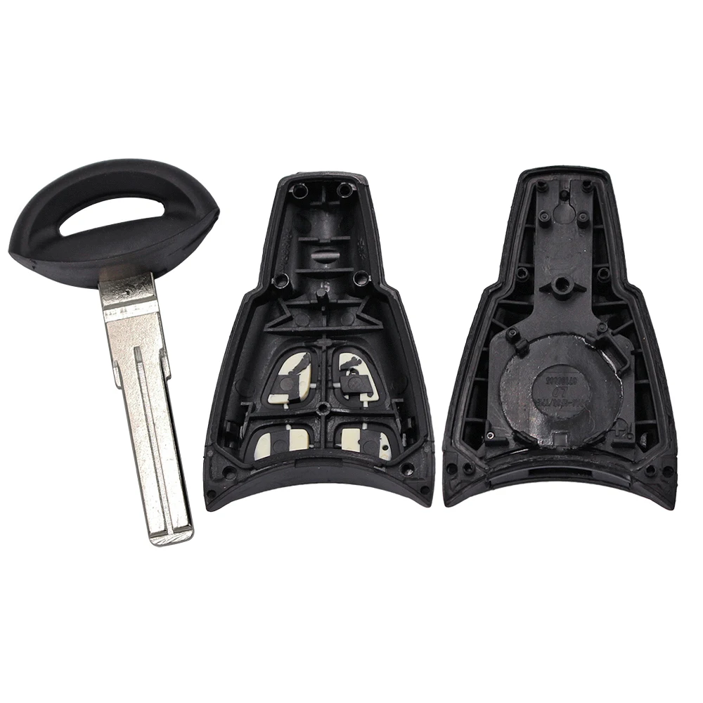 5Pcs/Lot Remote Key Shell Smart Car Key Case for Saab 9-3 93 Sport Sedan Convertible 2003 2004 2005 2006 2007 Uncut Blade