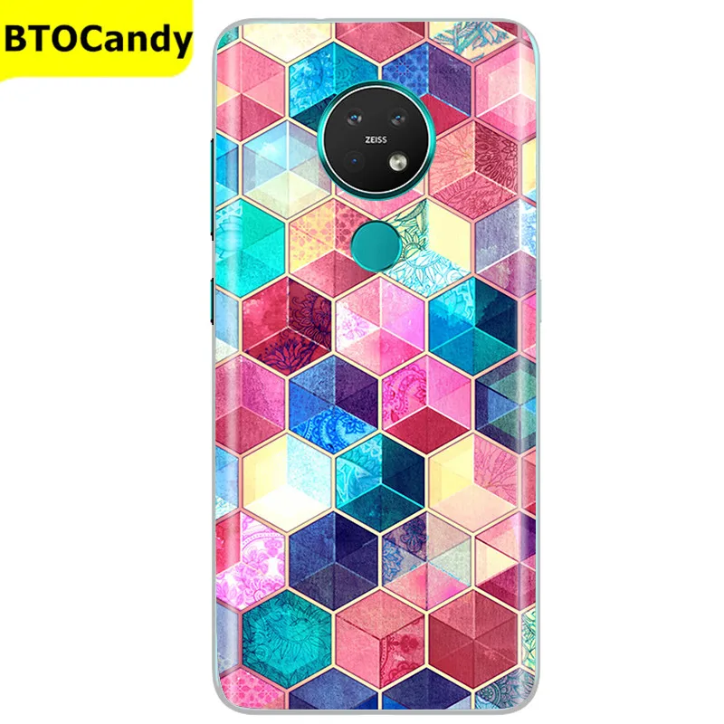 wallet cases For Nokia 7.2 Case Phone Cover Silicon Case for Nokia 6.2 7.2 TA-1196 TA-1181 Tpu Case for Nokia7.2 Nokia6.2 Nokia 1.4 Soft Case wallet cases Cases & Covers