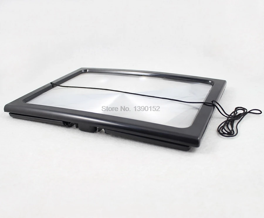 20 шт. увеличительное стекло A4 с 4 светодиодный лампами|magnifier for|magnifier for readingglass magnifier