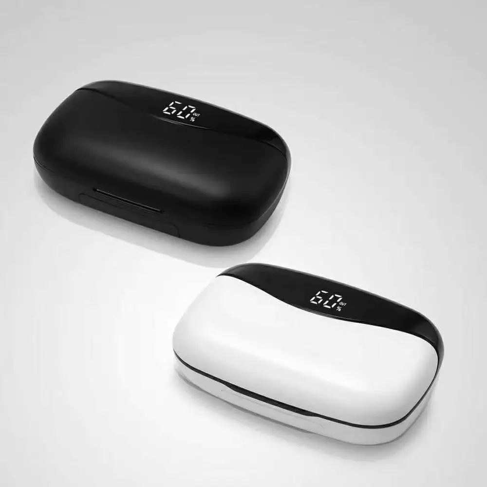TyRoq S9 цифровой светодиодный дисплей TWS наушники беспроводные наушники Bluetooth 5,0 2500 мАч Powerbank 115h время воспроизведения для iPhone samsung