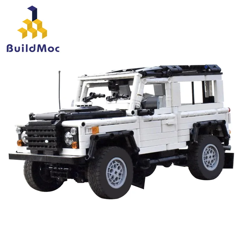 Автомобиль Land Rover Defende модель комплект совместим с высокотехнологичным 42110