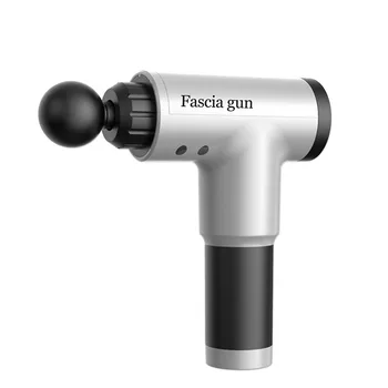 

Electric fascial gun muscle relaxer high frequency mute deep body-building impact massage hammer massage gun