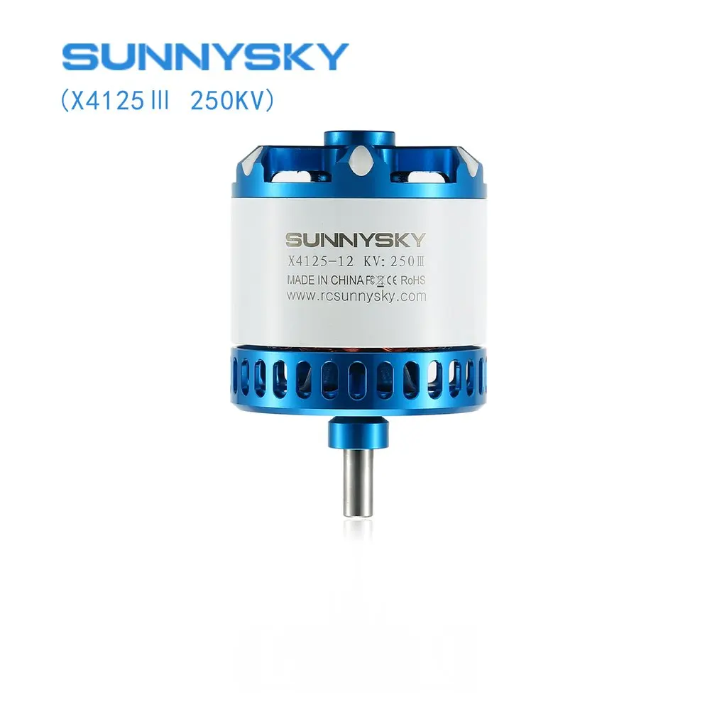 SUNNYSKY X4125 III 250KV/420KV/515KV бесщеточный двигатель для неподвижного крыла 3D RC Дрон Вертолет Самолет Запчасти Аксессуары
