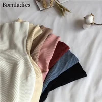 Bornladies  turtleneck Women Sweaters 4