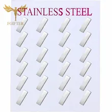 Минималистичные геометрические серьги, серебряные серьги-гвоздики из нержавеющей стали для девочек, женщин, мужчин, черные золотые серебряные серьги