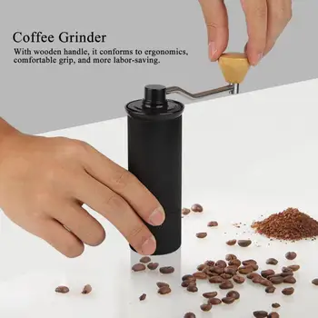 

Manual Coffee Grinder Coffee Maker ceramics Core Stainless Steel Hand Burr Mill Grinder Ceramic Corn Coffee Grinding Machine