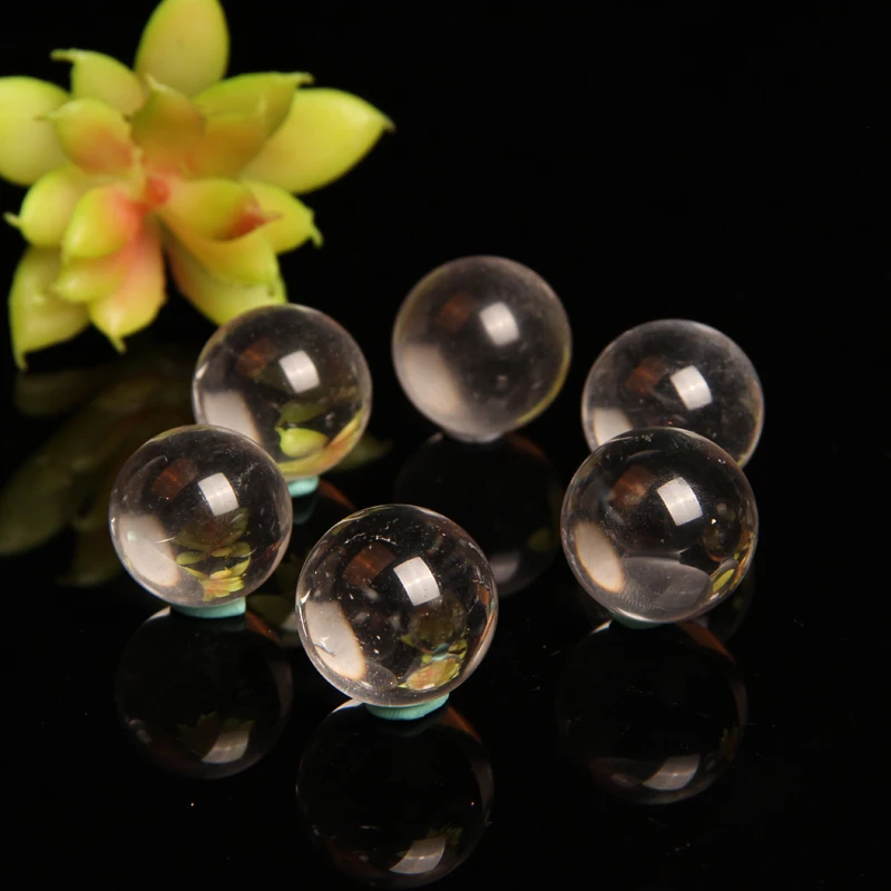 

1PC Natural Rock Crystal Quartz Sphere Ball Reiki Energy Gemstone Ball Healing Stone Ore Mineral Home Decoration Exquisite Gifts