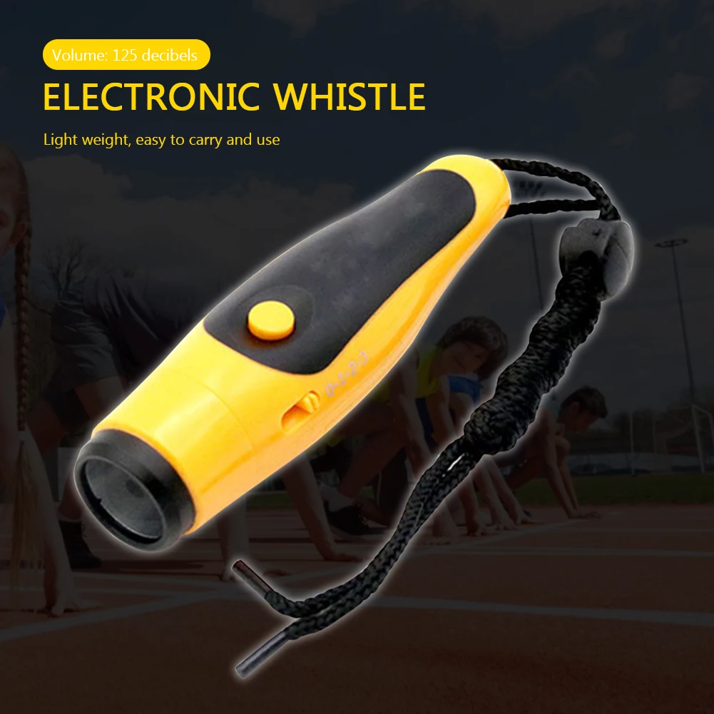 Referee Electronic Whistle 125db W/ Lanyard Multifunction Outdoor