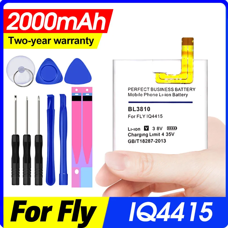 Bl3810 Battery for Fly Quad Iq4415 Iq 4415 Bl 3810 Mobile Phone Bateria | Мобильные телефоны и аксессуары