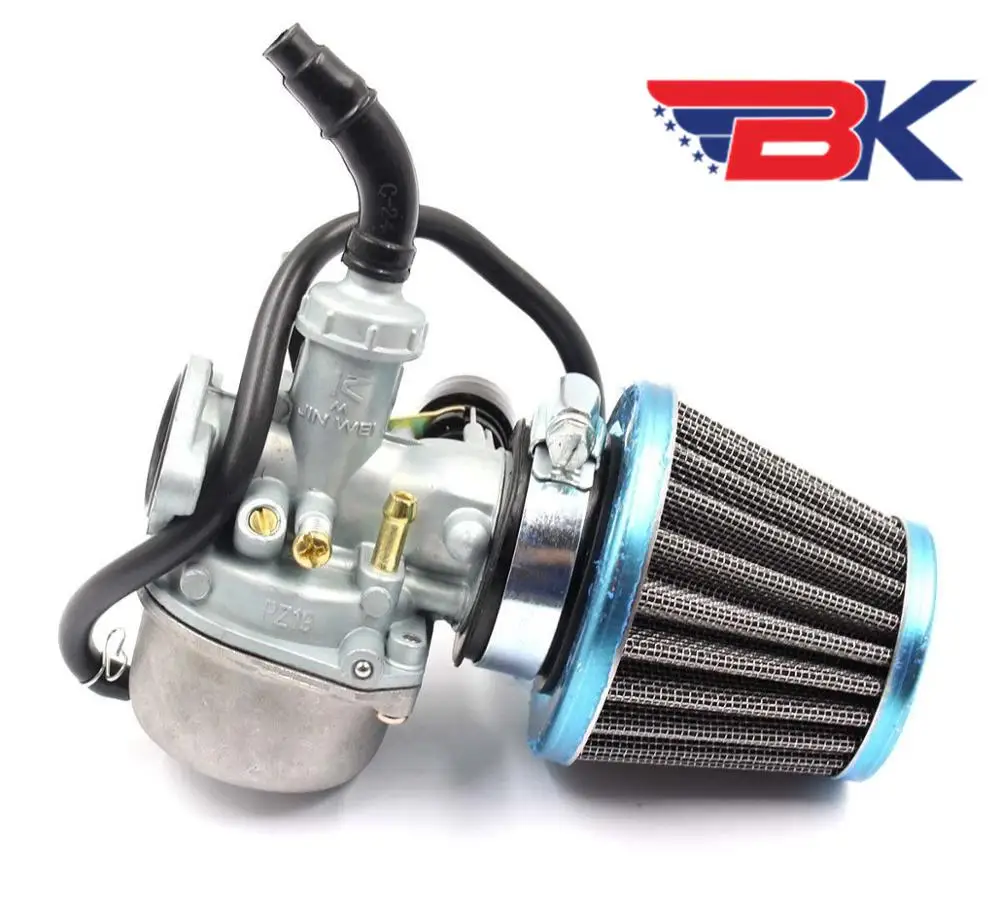 Carburatore Pz19 19Mm Con Filtro Aria Adatto Per Kandi 110 Kazuma Falcon 110 Panda 110 Lacoste 110 Redcat 50Cc 110