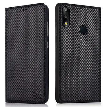 

Luxury Genuine Leather Handmade Flip Case For Asus ZenFone Max Pro M2 ZB631KL/Zenfone Max M2 ZB633KL Magnetic Phone Bag Funda