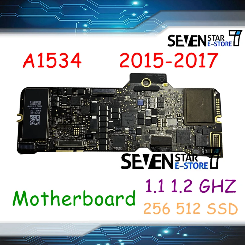Материнская плата MAC GOUZI A1534 1 ГГц 256/512 ГБ 2015 2016 для MacBook Retina 12 &quotA1534 логическая 2
