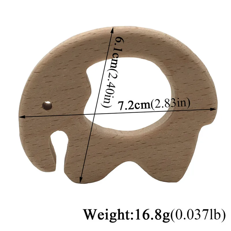 Wooden Teether 7 Детский деревянный Прорезыватель s пищевой бук дерево морские животные Черепаха коала КИТ черепаха деревянная форма соска деревянный Прорезыватель игрушки для новорожденных - Цвет: Wooden Teether 7