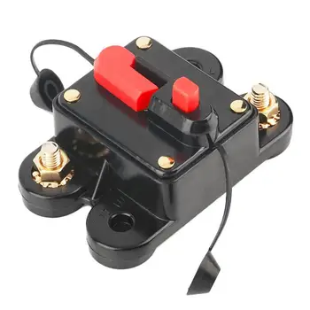 

Circuit Interrupter Car Circuit Breaker Fuse Holder Fuse Inverter RelaysWith Switch For Car Truck Caravan Automotive