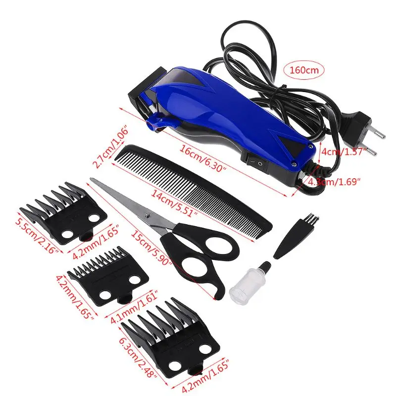  Electric Hair Trimmer Clipper Men's Shaver Barber Haircut Machine For Barber