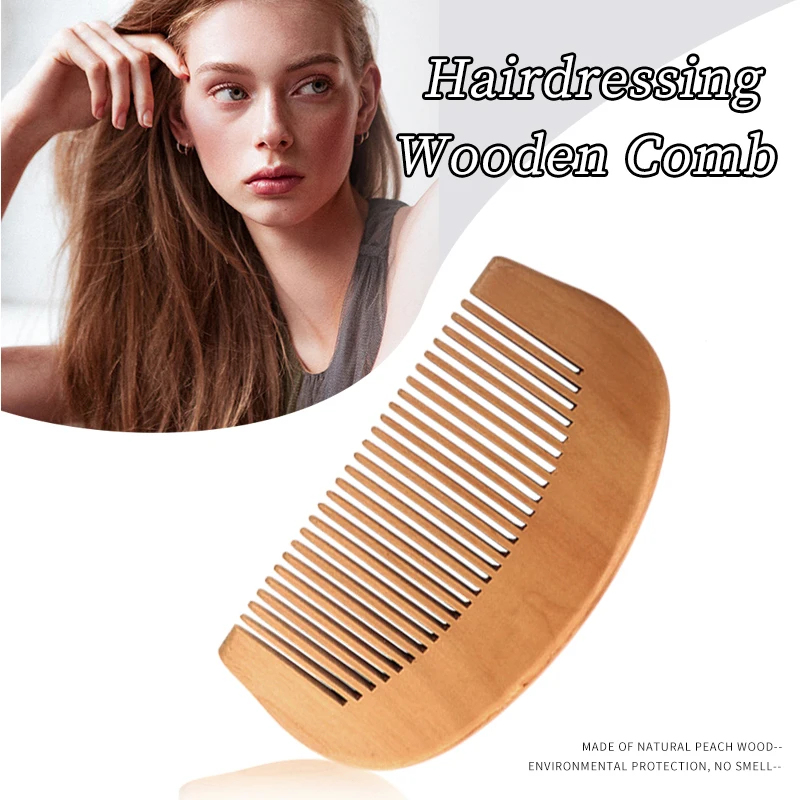 

Cost-Effective Custom Logo Wooden Comb Anti-Static Massage Comb