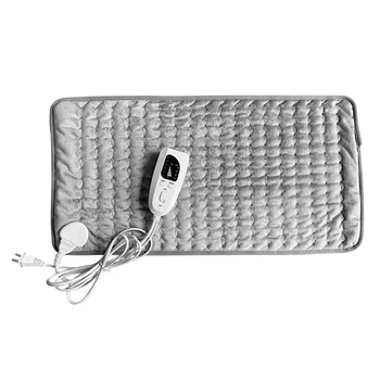 

60x30cm Winter Electric Blanket ligent Temperature Control Heated Blanket with LED Indicator Neck Shoulder Aben Care US