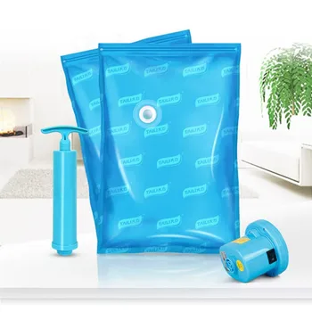

1 PCS Large Vacuum Storage Bag for Packing Clothes Space Saved Seal Compression Closet Organizer Foldable