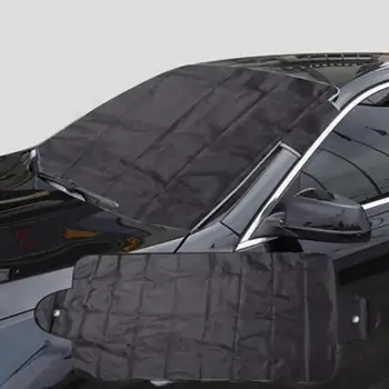 

70X150cm Durable Car Windscreen Cover Windshield Sun Cover SunShade Foldable Windshield Cover for Auto Anti Snow Frost Visor