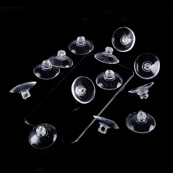 

5/10pcs New Fashion Hook Hanger Transparent Wall Kitchen Bathroom Suction Cup Hooks Hanger Suckers For Window Wall