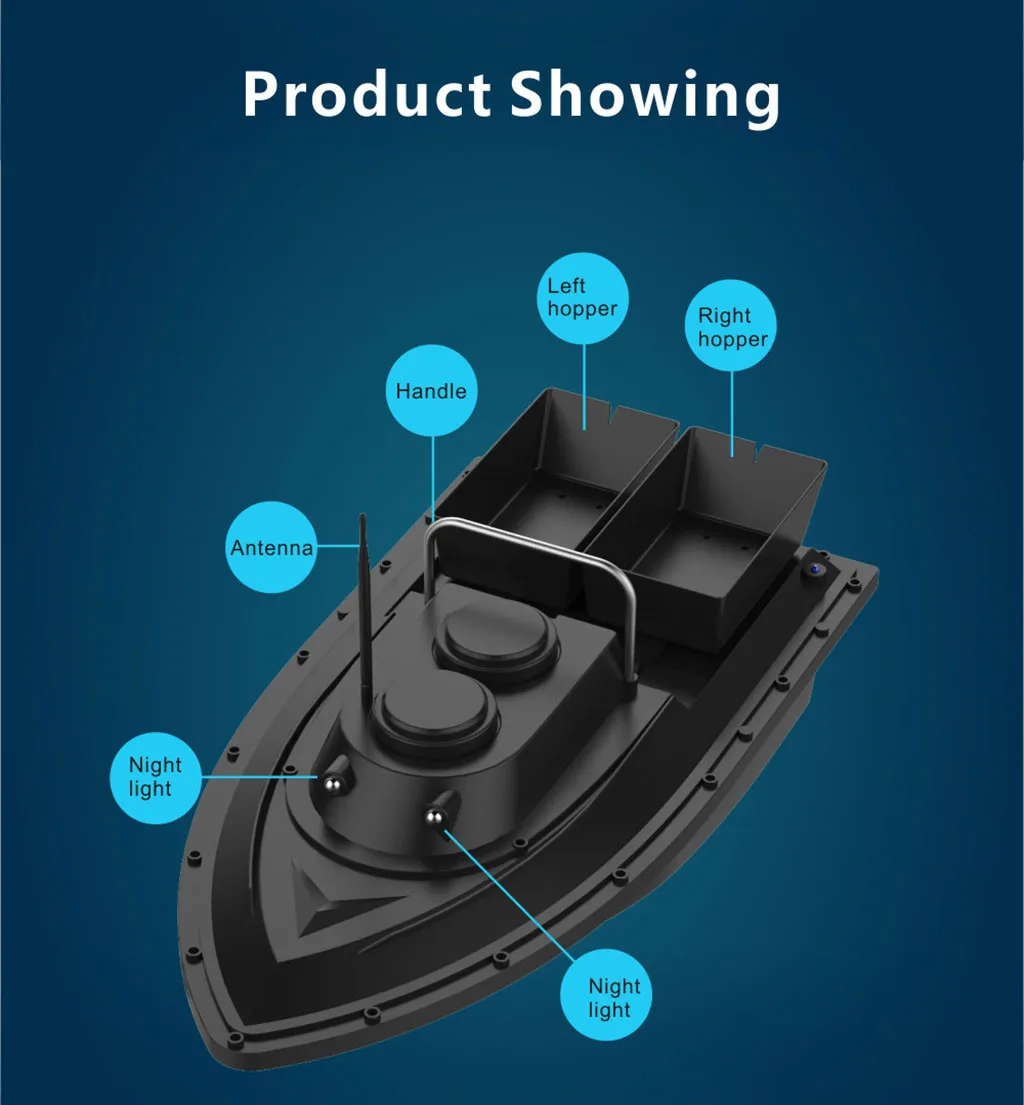 Высокоскоростная рыба F-inder 1,5 кг погрузка 500 м Пульт дистанционного управления лодка для доставки прикорма и оснастки RC лодка электрические игрушки для взрослому подарок на день рождения# g4