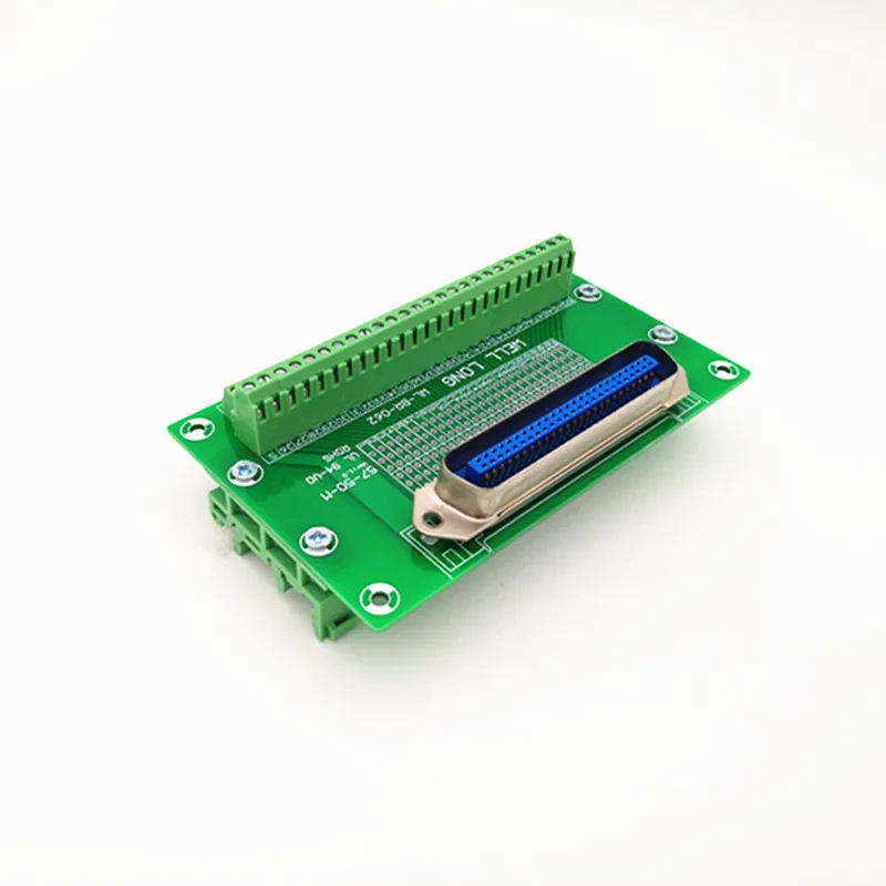 57 серия 50-Pin 0,08" вертикальный Штекерный штыревой разъем разъемной платы
