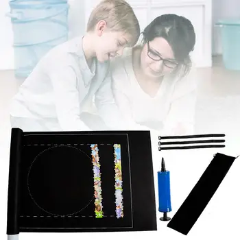 

Puzzles Mat Jigsaw Roll Felt Mat Play Puzzles Blanket For Up To 2000 Pieces Accessories Portable Travel Storage Bag Board Games