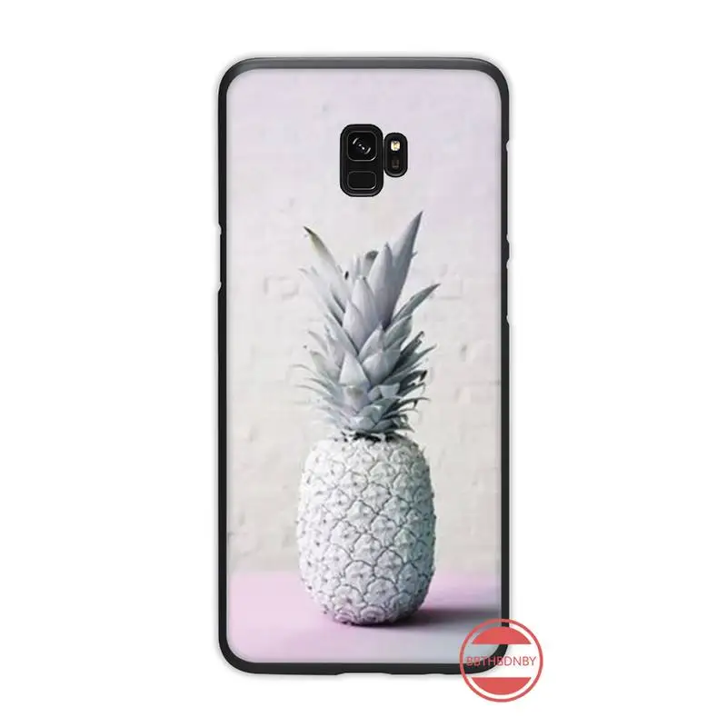 Чехол с рисунком ананаса для телефона Samsung S6 S7 edge S8 S9 S10 e plus A10 A50 A70 note8 J7 2017|Бамперы| |