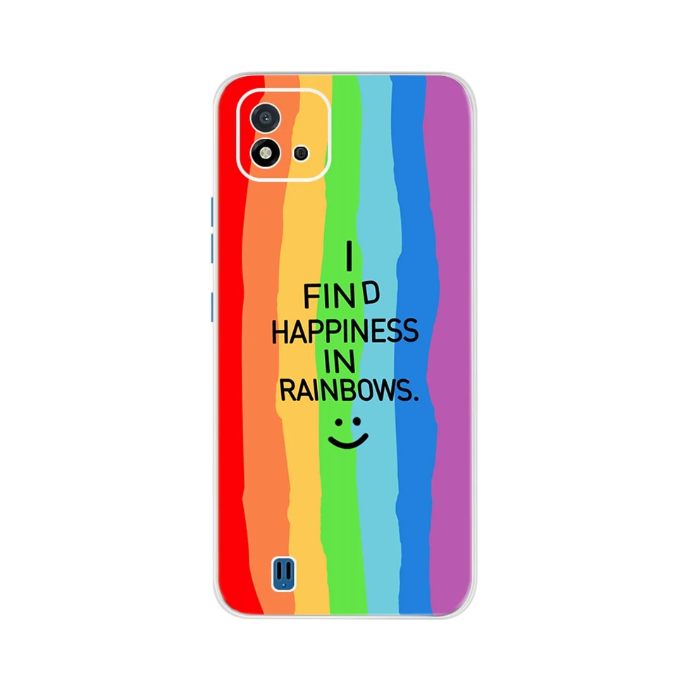 neck pouch for phone For Realme C11 2021 Case Cover Soft TPU Clear Back Shell Cartoon Cute Painting Slim Coque Fund For Realme C 11 RralmeC11 RMX3231 iphone waterproof bag