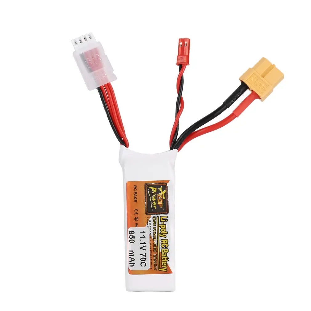 ZOP Power 7 4 В 11 1 14 8 в 650 мАч 75C 4S 1P Lipo батарея JST XT30 вилка перезаряжаемая для