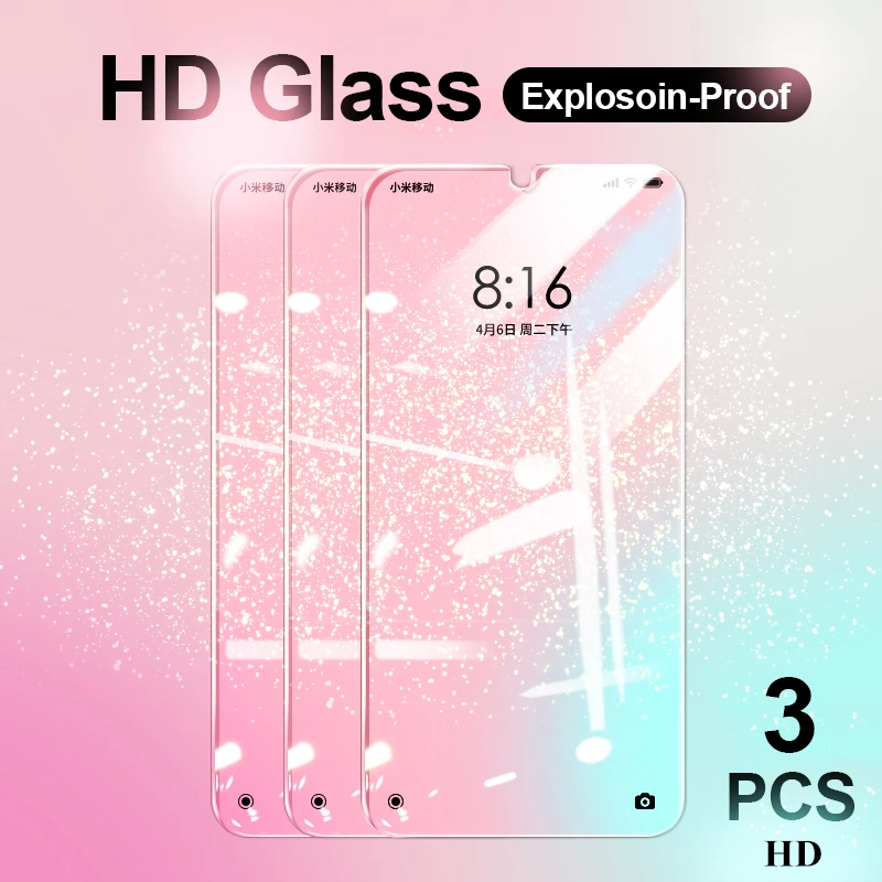 

3PCS Full Cover HD Tempered Glass On Xiaomi Redmi Note 9 10 11 12 Pro Max 9S Screen Protector For Redmi Note 5 6 7 8 Pro Glass