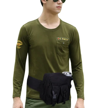 

Men's Waist Belt Bag, Outdoor Tactical Fanny Pack with Water Bottle Holder for Hiking Jogging Running