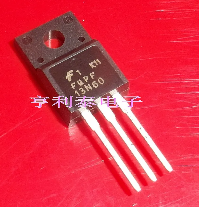 10PCS FQPF13N60 MOS TO-220F Original fast delivery | Электроника