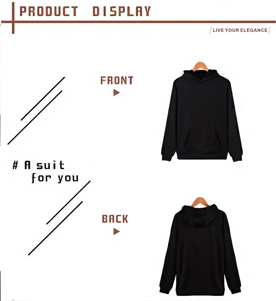 Men's Hooded Pullover - Image 7