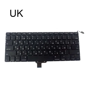 

A1278 Ergonomic Replacement Laptop PC Quiet Professional UK US Thin Notebook Lightweight Keyboard for Apple Pro 13"