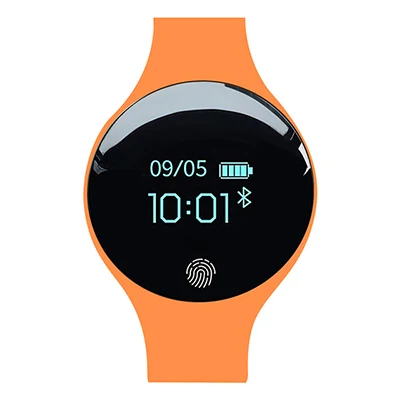 Orange Новые bluetooth Смарт-часы IOS/Android для мужчин и женщин водонепроницаемые Смарт-часы умный Шагомер Браслет Спорт на открытом воздухе часы - Цвет: Orange