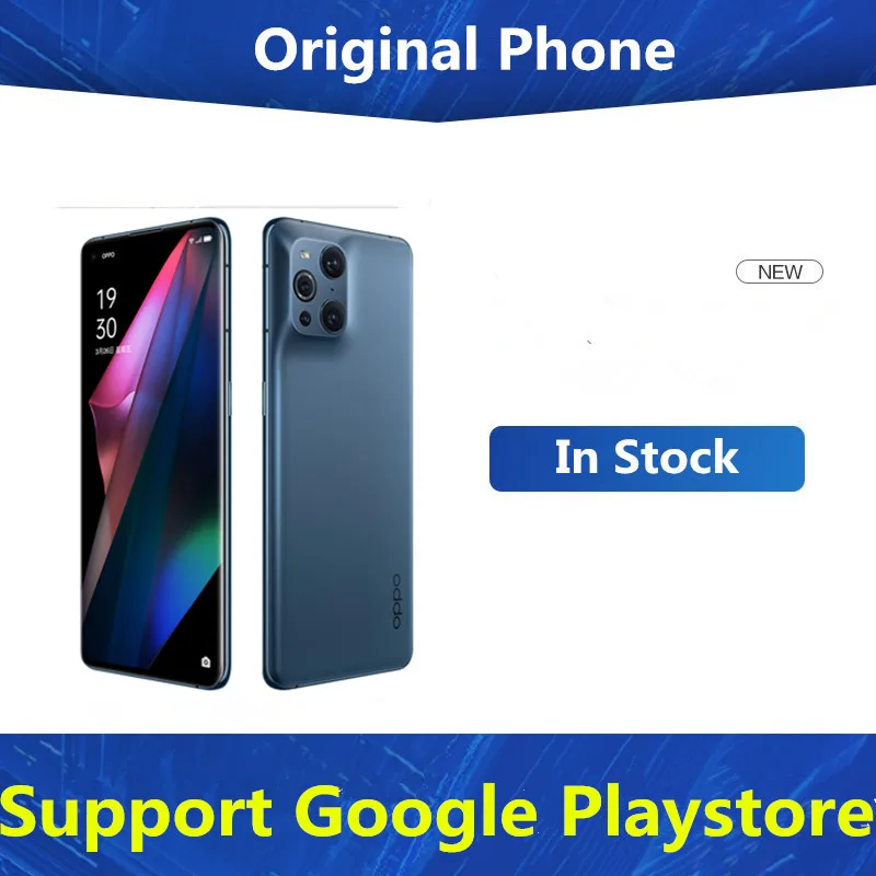 In Stock Oppo Find X3 Pro 5G Smart Phone Android 11.0 6.7" AMOLED 120HZ Screen Fingerprint Snapdragon 888 50.0MP 65W Charger | Мобильные