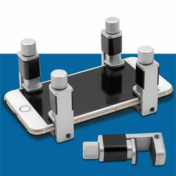 Ensemble de pinces de fixation d'écran LCD de téléphone, outils réglables, outils de réparation fixes, fixation métallique, 4/6 pièces 